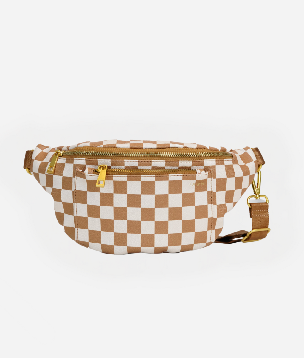The Fawny Pack – Tan / Check