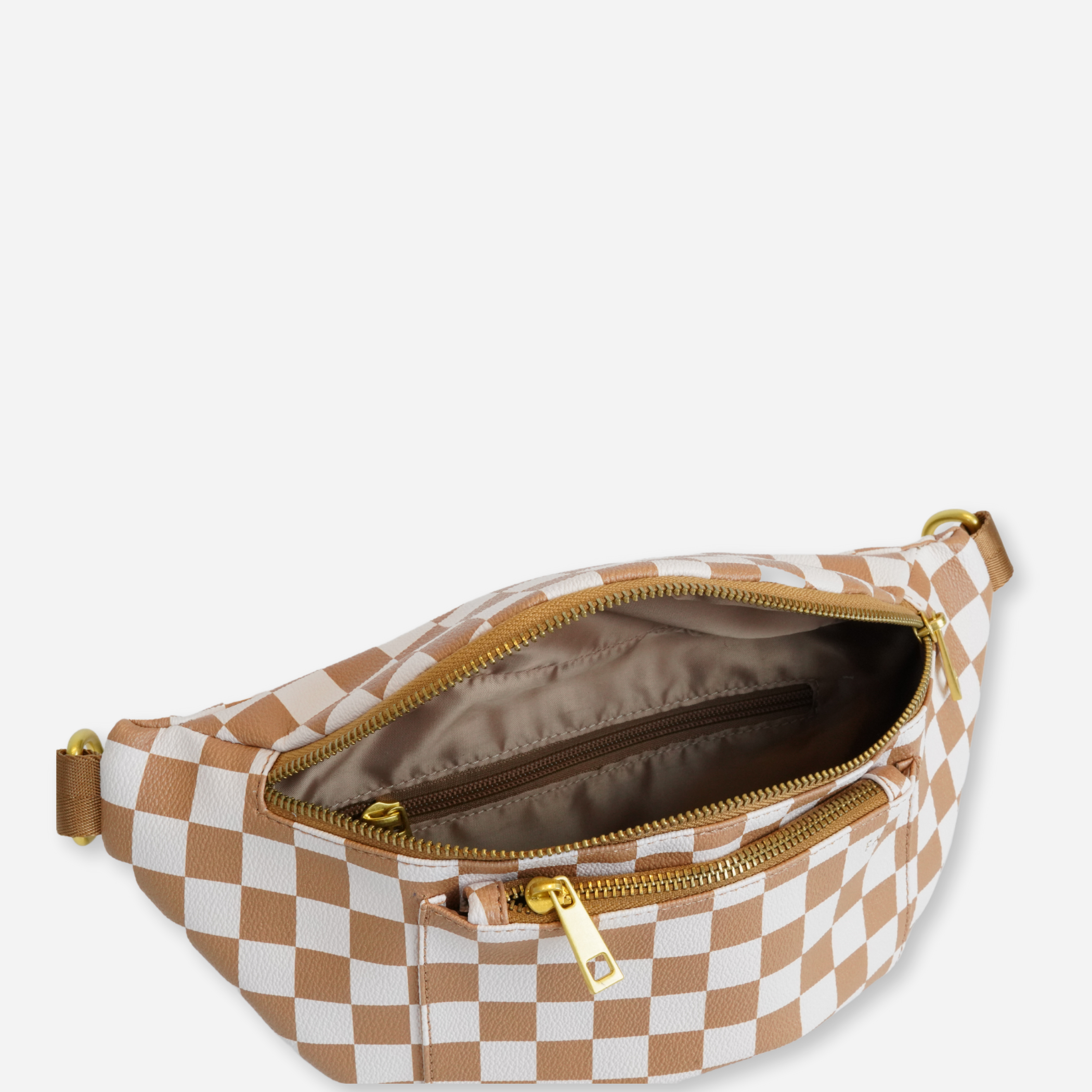 The Fawny Pack – Tan / Check
